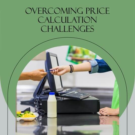 overcoming price calculation with pos machine