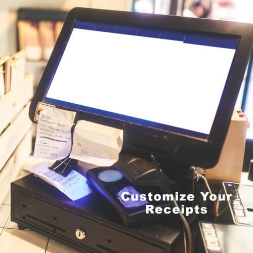 how to customise bill in pos system