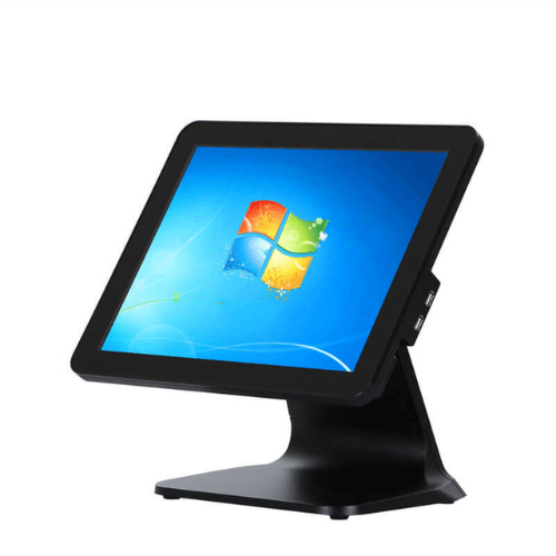 4 Important Ways Your POS System Can Help with Cross-Selling and Upselling 1 POS system with a touchscreen and receipt printer.