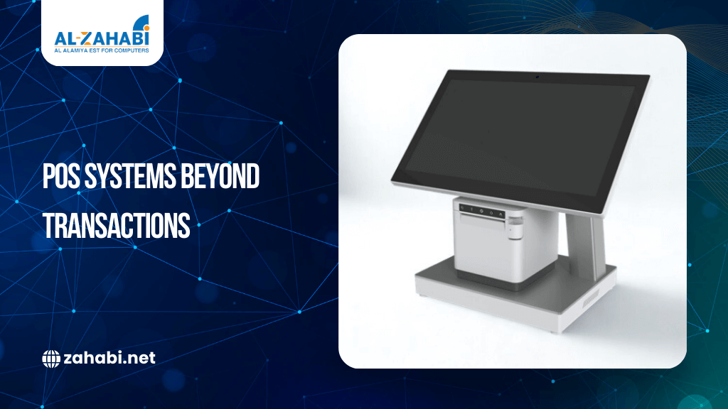 Modern POS system with touchscreen used for advanced retail and business operations