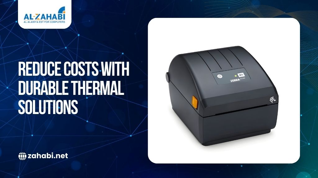 Thermal barcode printer designed for durable, cost-effective label and receipt printing