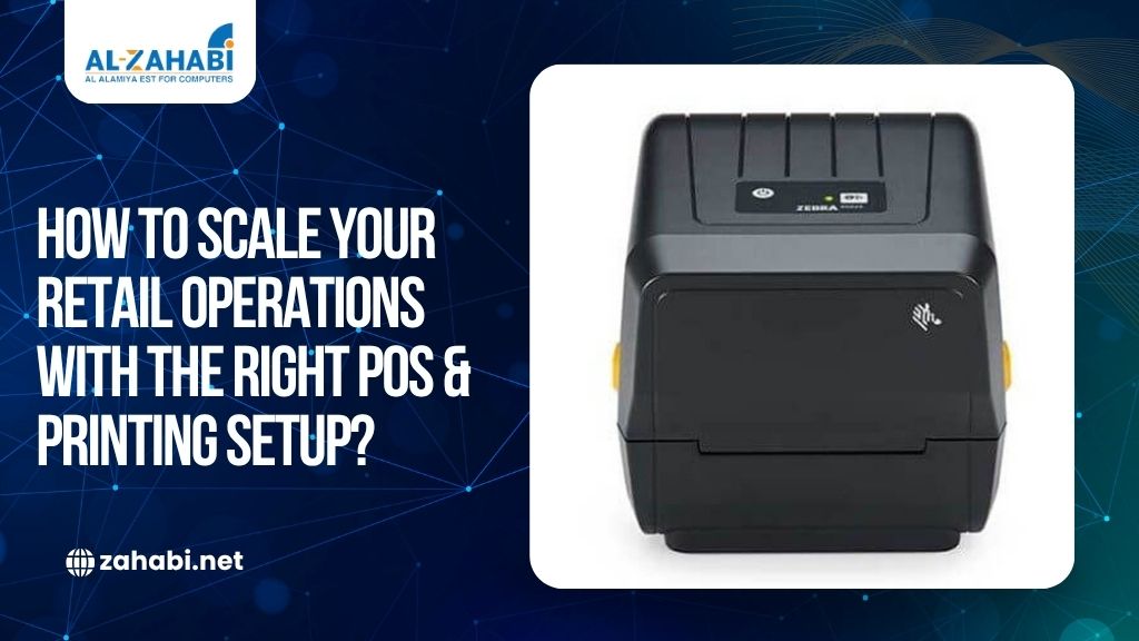 POS receipt printer used for retail operations and billing efficiency.