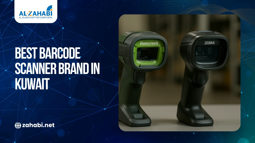 Honeywell and Zebra barcode scanners comparison showing best barcode scanner brand in Kuwait