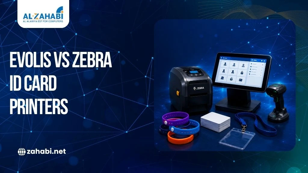 Evolis vs Zebra ID card printers for businesses in Kuwait