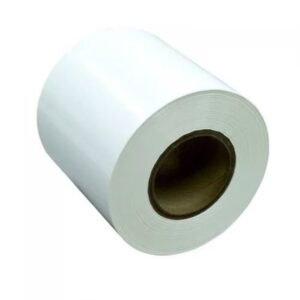 Dumbbled Label,White gloss Polyester 95mmx15mm