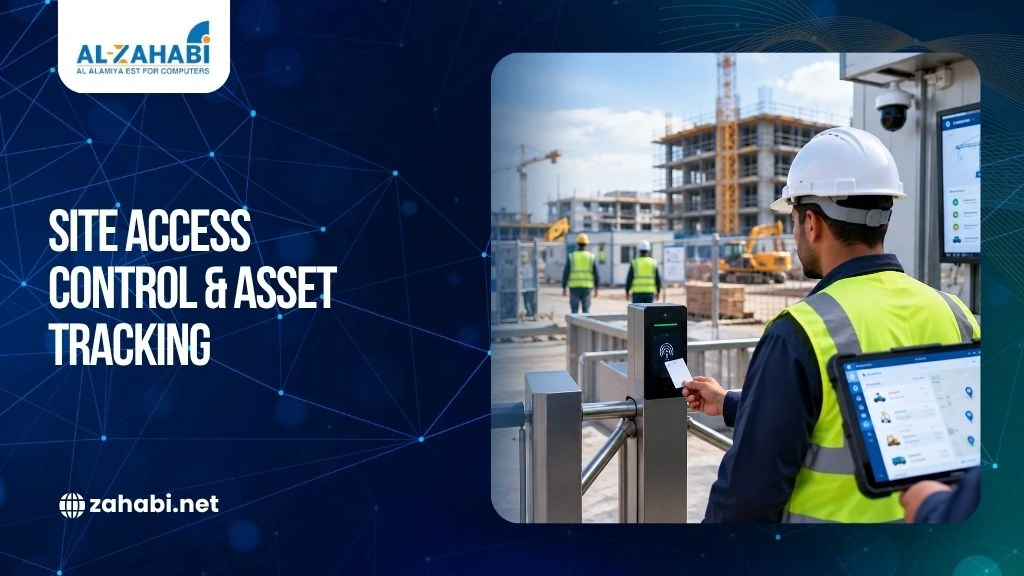 ite access control and asset tracking at a construction site