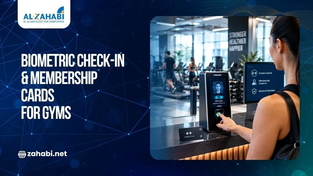 Biometric check-in and membership cards for gyms
