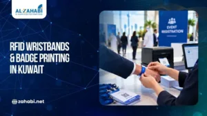 RFID wristbands and badge printing for events in Kuwait