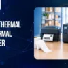 Direct thermal vs. thermal transfer printers with barcode labels and printing supplies for business applications.